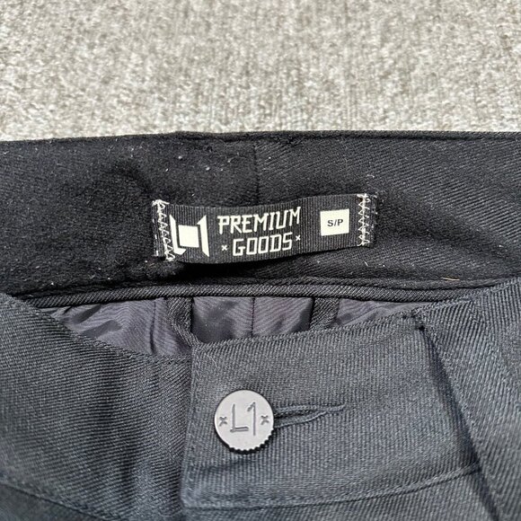 L1 Premium Goods Mens All Black Snowboard Ski Pants Slim Fit Size Small - Picture 2 of 6